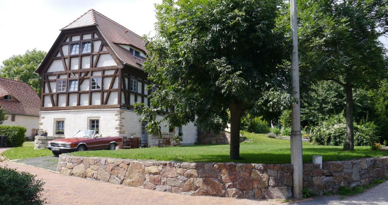 Ferienwohnung "Alte Bauernstube" Meißen Dış mekan fotoğraf